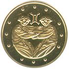 Близнюки - золото, 2 гривні (2006)