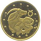 Телець - золото, 2 гривні (2006)