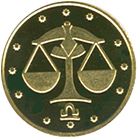 Libra - gold, 2 uah (2008)