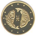 Pisces - gold, 2 uah (2007)