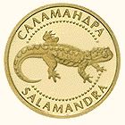 Salamander - gold, 2 uah (2003)