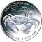 Freshwater Crab (Potamon Tauricum) - silver, 10 uah (2000)